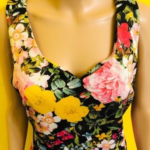 Floral Sleeveless Dress